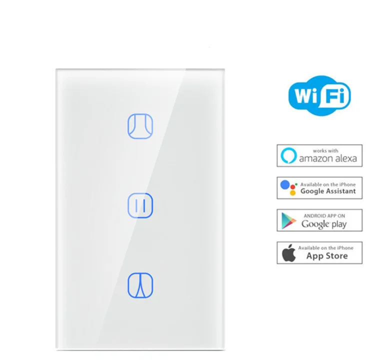 Alexa Google умный домашний переключатель занавеска Wifi занавес переключатель умный занавес переключатель