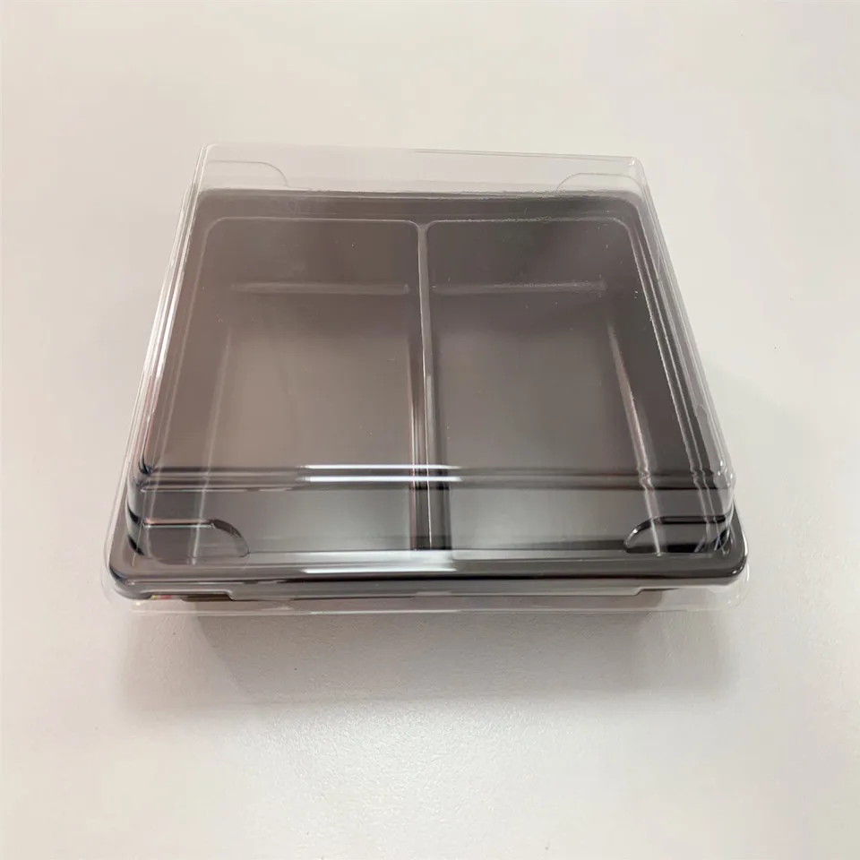 
2019 Custom Wholesale blister plastic pp PET top-rated round sushi container with lid products 