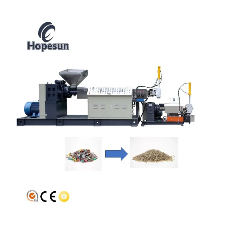 Линия переработки ПЭТ бутылок ПВХ EPS ПЭТ ПП нейлоновые пластиковые пакеты пленка пэт бутылки отходы пластик рециркуляция гранулятор