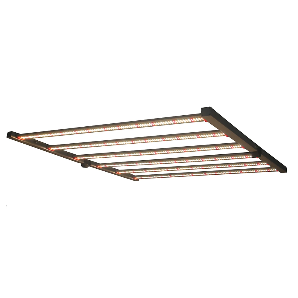 Aglare newest folding design 4/6/8 light bars commercial grow light 600W/800W/890W/1200W grow lights
