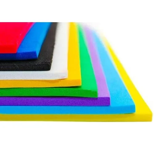Eco-Friendly High Density Colorful EVA Foam Sheets Available in Thicknesses from 1mm to 10mm in Various Sizes and Shapes