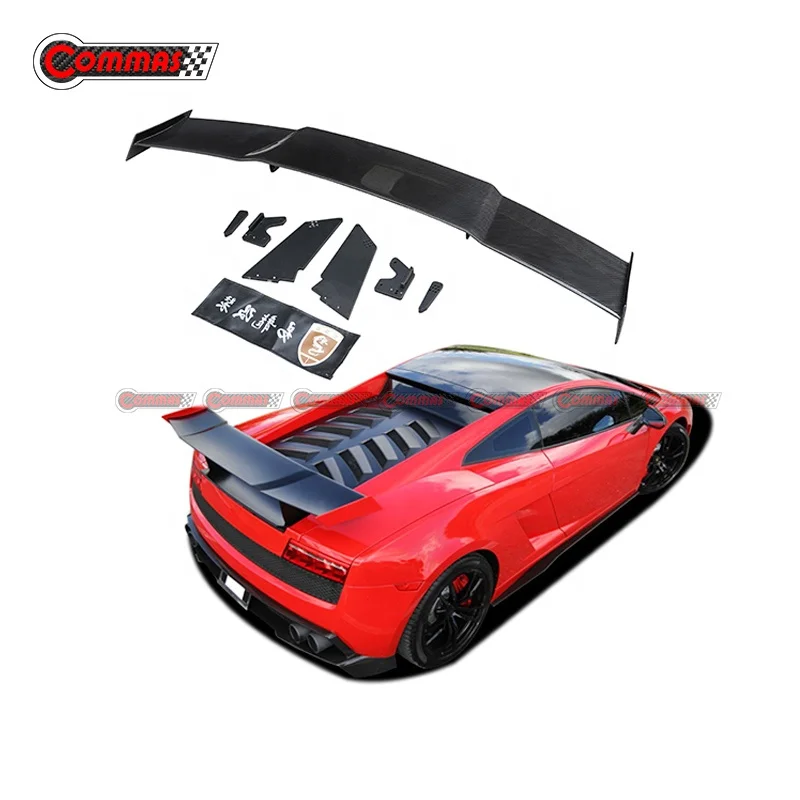 Задние Спойлеры из углеродного волокна в стиле RZ для Lamborghini Gallardo LP540 LP550 LP560