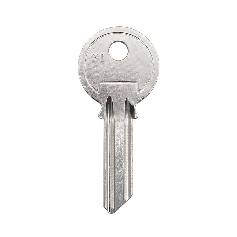 High Quality Universal Nickel Plated Metal Blank Key Uncut Blade Master Home Door Key