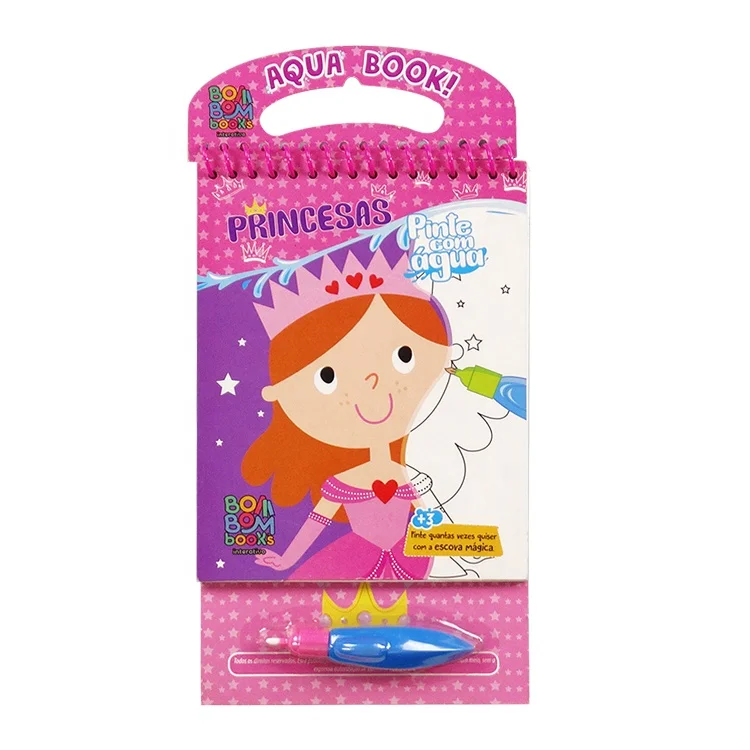 Hot selling Children Kids Magic Color Aqua Doodle Paint Water Drawing Book