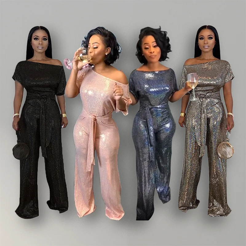 Hot Sale Sexy Jumpsuit Wholesale High Quality Fashion Party Club Wears The new Women Clothing