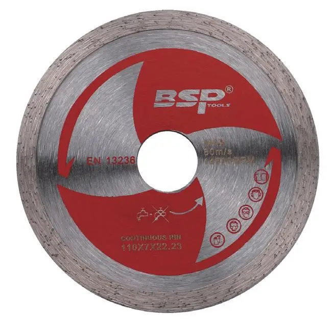 Concrete Saw Blade 105mm High Quality Continuous Diamond Saw Blade for General Purpose