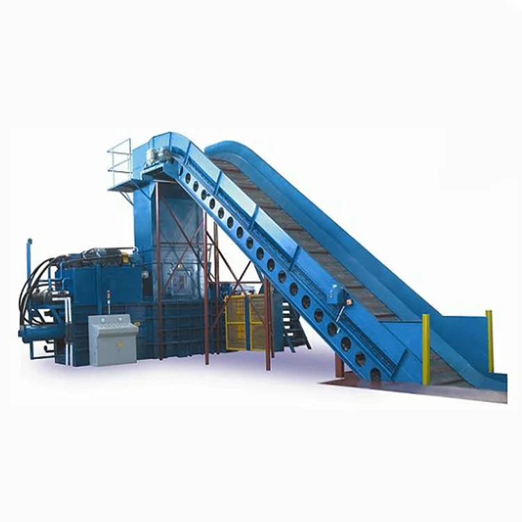 High efficiency horizontal hydraulic cardboard baling machine /used cotton and clothes baler machine