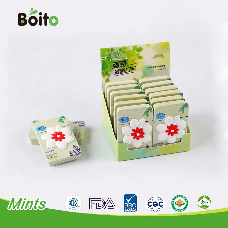 Factory wholesale brands pressed sugar mint candy