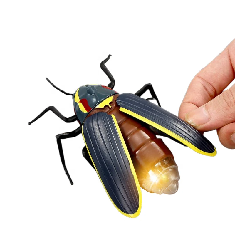 Juguetes Mas Populares Novedad инфракрасное моделирование другие новинки игрушки Реалистичные lightning Bug RC игрушка насекомое со светом
