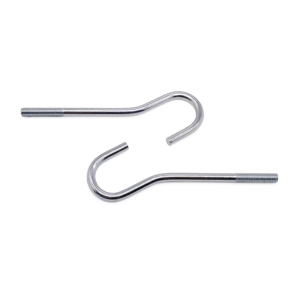 Heavy Duty Hot Selling Oem Metal Hooks With Durable Blue Zinc Plating - Premium Custom J-type Hooks