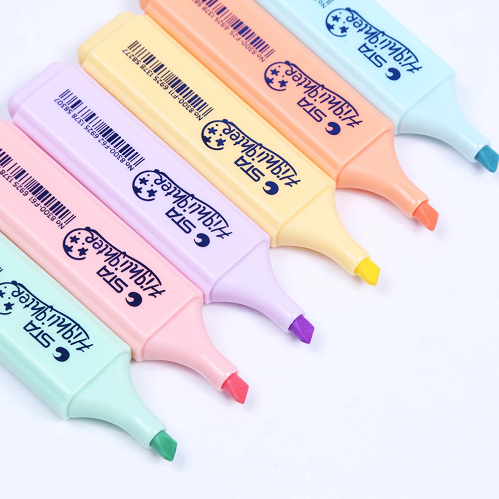  Хайлайтер STA NO.8300 серии Pastel для