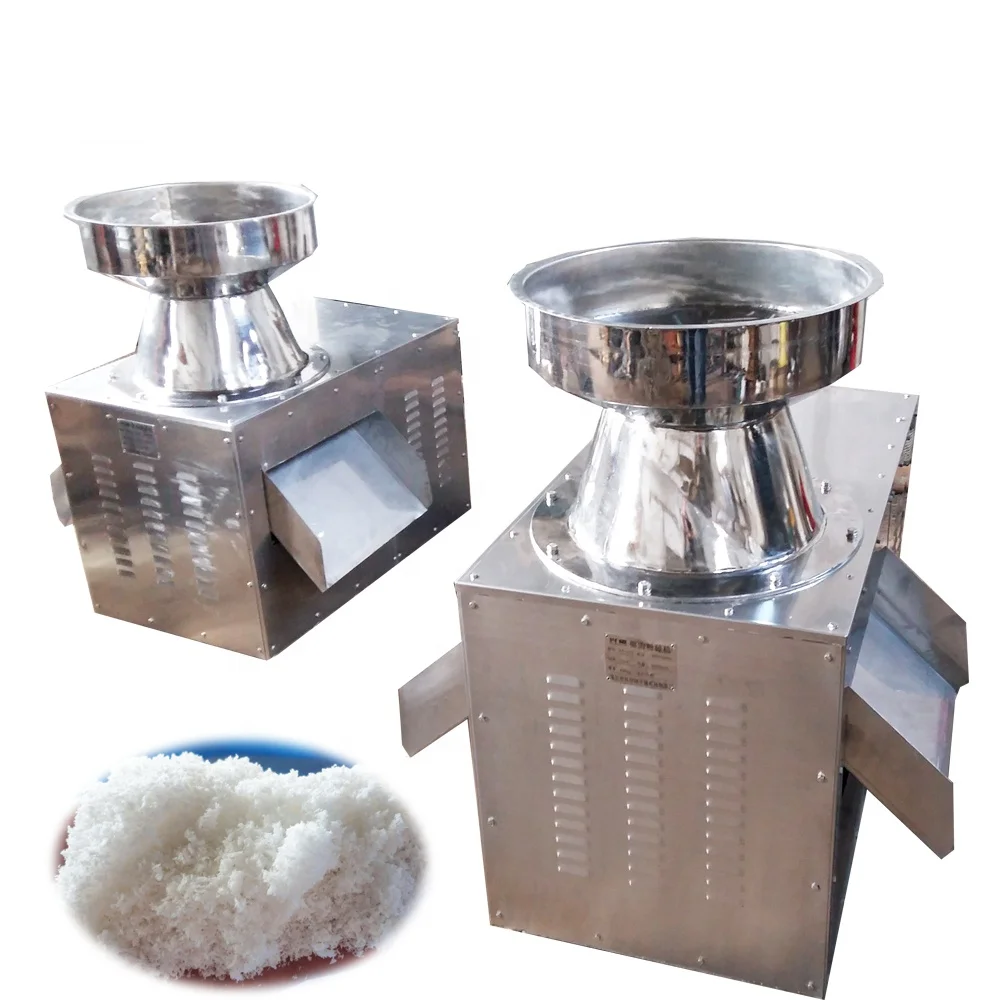 Electric Coconut Meat Crusher Grater Grinding Crushing Grating Machinery