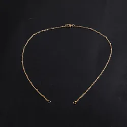 1.5mm Short Stainless Steel Four-ring Steel Ball Chain Fashion Chain Choker Necklace