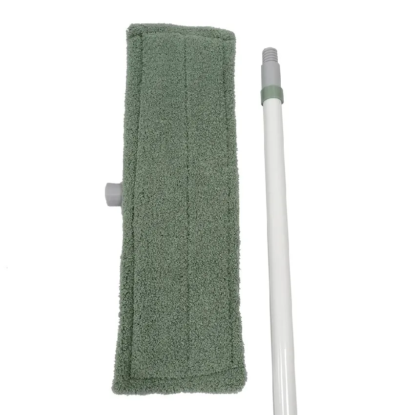 household cleaning microfiber flat mop with telescopic handle easy mop  for floor dust clean
