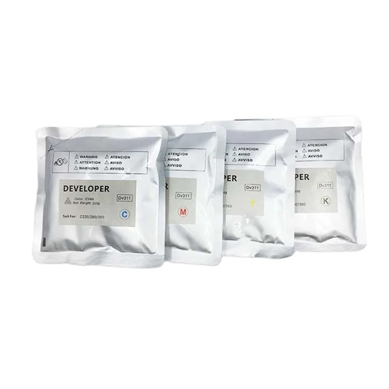 MYQ Совместимость DV311 Разработчик для Konica Minolta тонер Konica Minolta Bizhub C220 C280 C360 DV31 копир сохранения фиксированной стоимости разработчик 260g CMYK
