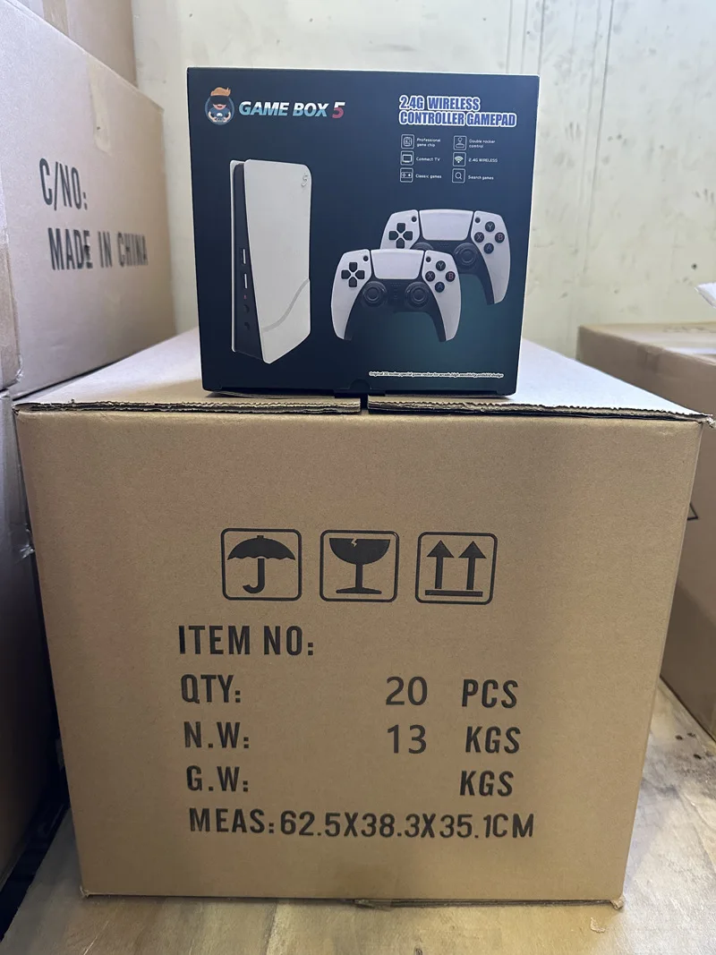 P5PLUS Wireless 2.4G HD Arcade PSP Home 4K TV Mini Game Console PS5 Handle Ares Game