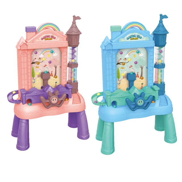 Pinball machine Kids educational catcher ball contest game machine catching ball toys and games toy