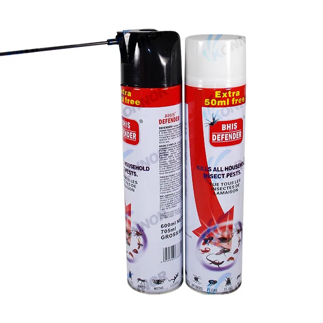 
Top Selling in Africa Cockroach Insecticide Spray 400ml Aerosol Insecticide Spray 