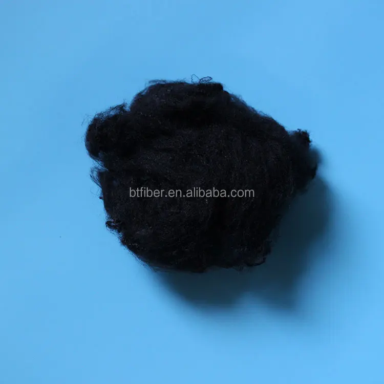 High Quality Direct Wholesale 3D 76MM  Non-Woven Polypropylene Fiber for Spinning and Filling Material