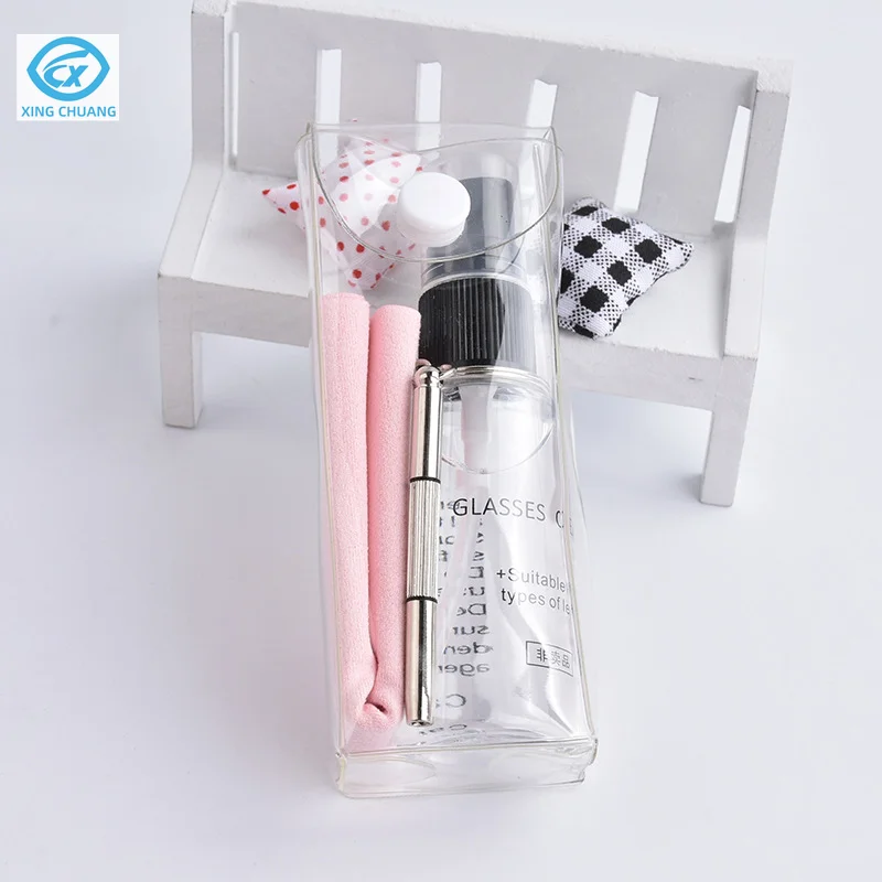 Wholesale Spray Glasses Cleaner Kit Glasses Lens Cleaner For Lens And Screen Cleaning Solution With Cloth And Screwdriver
