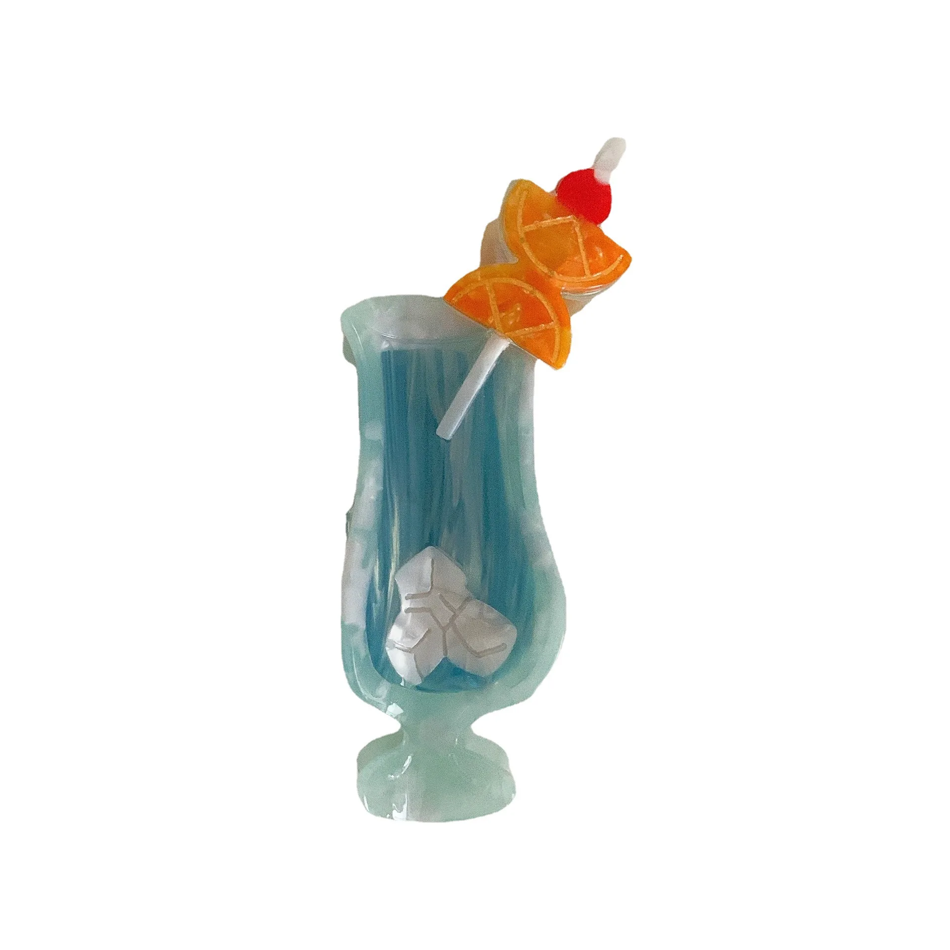 South Korea France French hair clip niche ins cute wine glass flower acetic acid grab clip cocktail cup shark clip