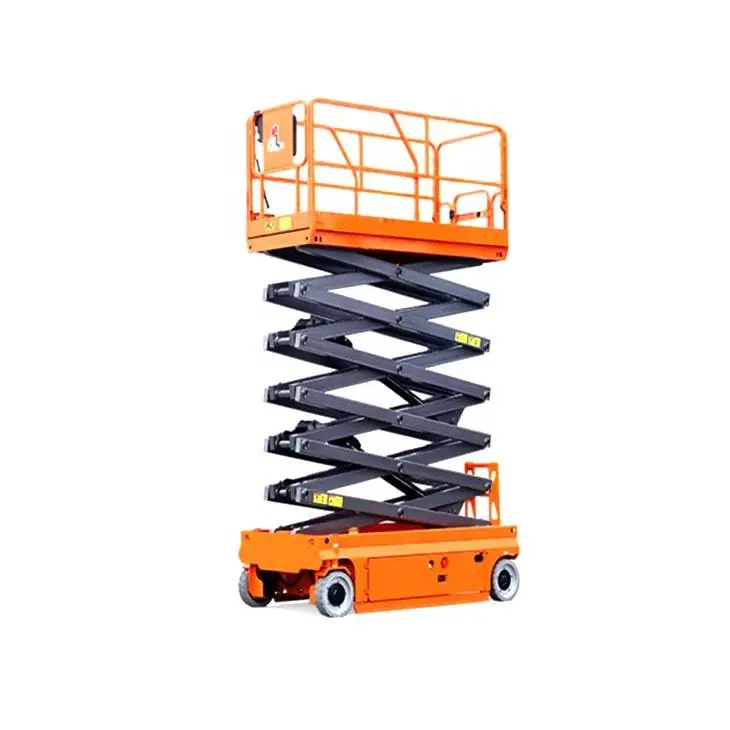 4-18m hydraulic manual lift trolley Lifting Platform Hand Hydraulic Scissor Lift Table