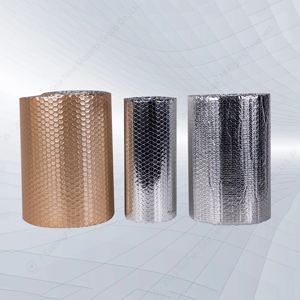 Bubble Foil Thermal Insulation Material Polyurethane Closed Ceiling Soundproof Decoration Materials