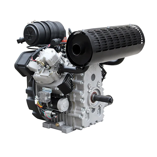 hi-earns 30hp 20kw 25kva 2V98F V type twin cylinder engine air cooled diesel engine price