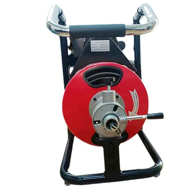 Drain Cleaner machine High-power pipeline cleaning kitchen sewer clogging pipe dredging electromechanical dredging device