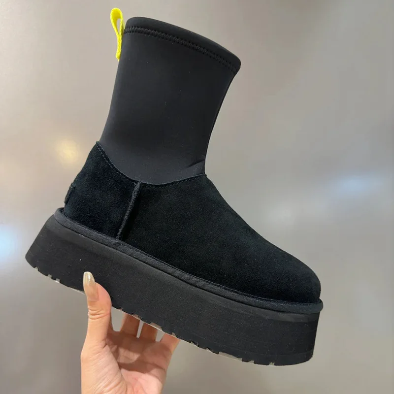 Женские зимние сапоги на молнии