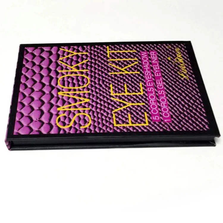 New Products Custom Paper packaging Mix Eyeshadow Palette Box