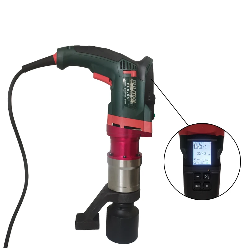 Factory direct sale 450 Nm digital display electric torque wrench with angle + torque