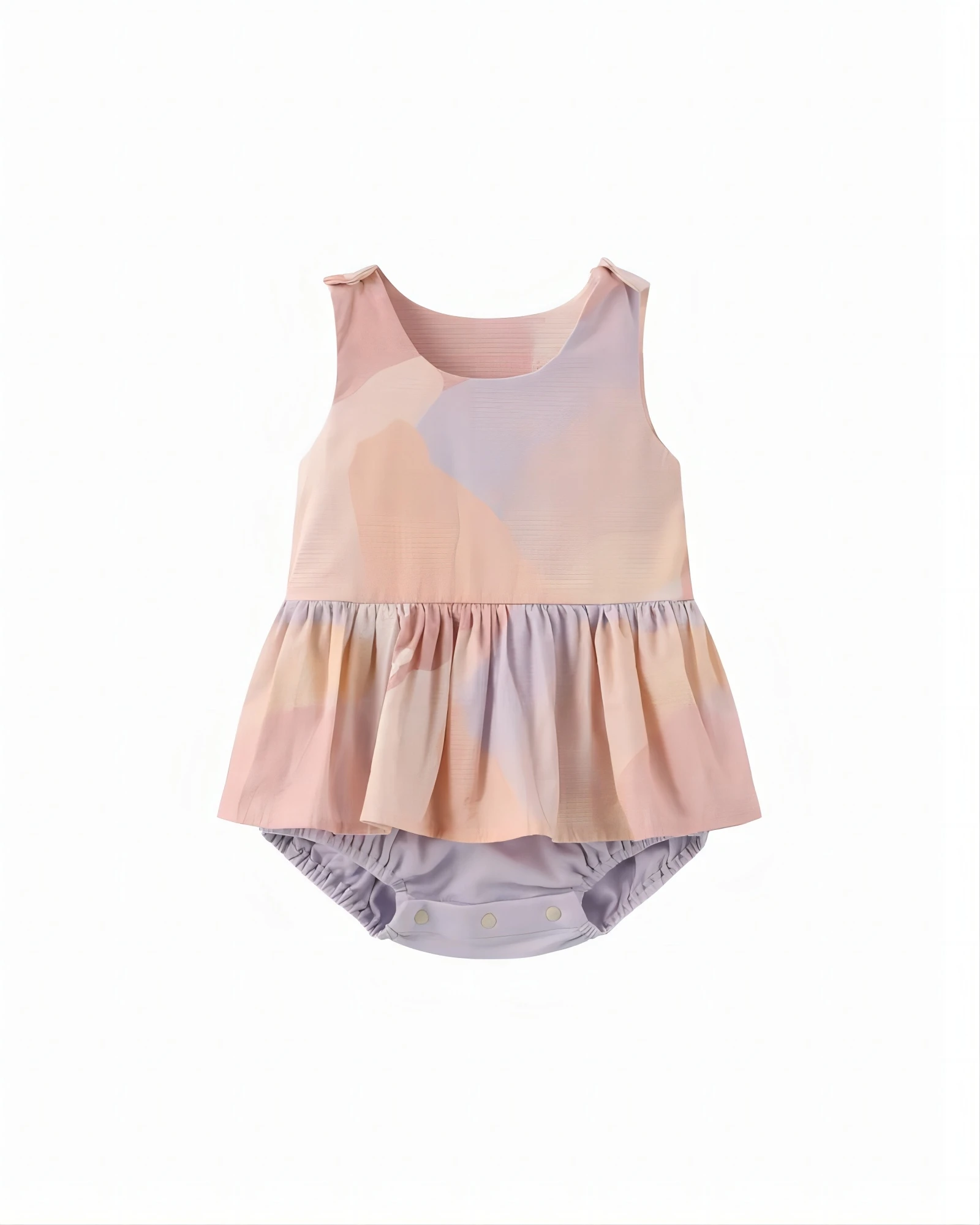 Infant Bodysuit Dress Flutter Sleeve Baby Girls Clothes Party Wear Fashion Breathable Newborn Romper