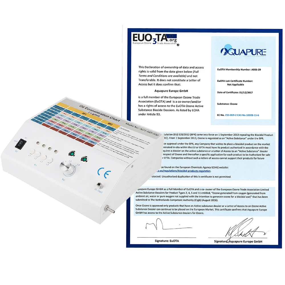 Medical Ozone Treatment Machine for Household Use with Various Concentrations