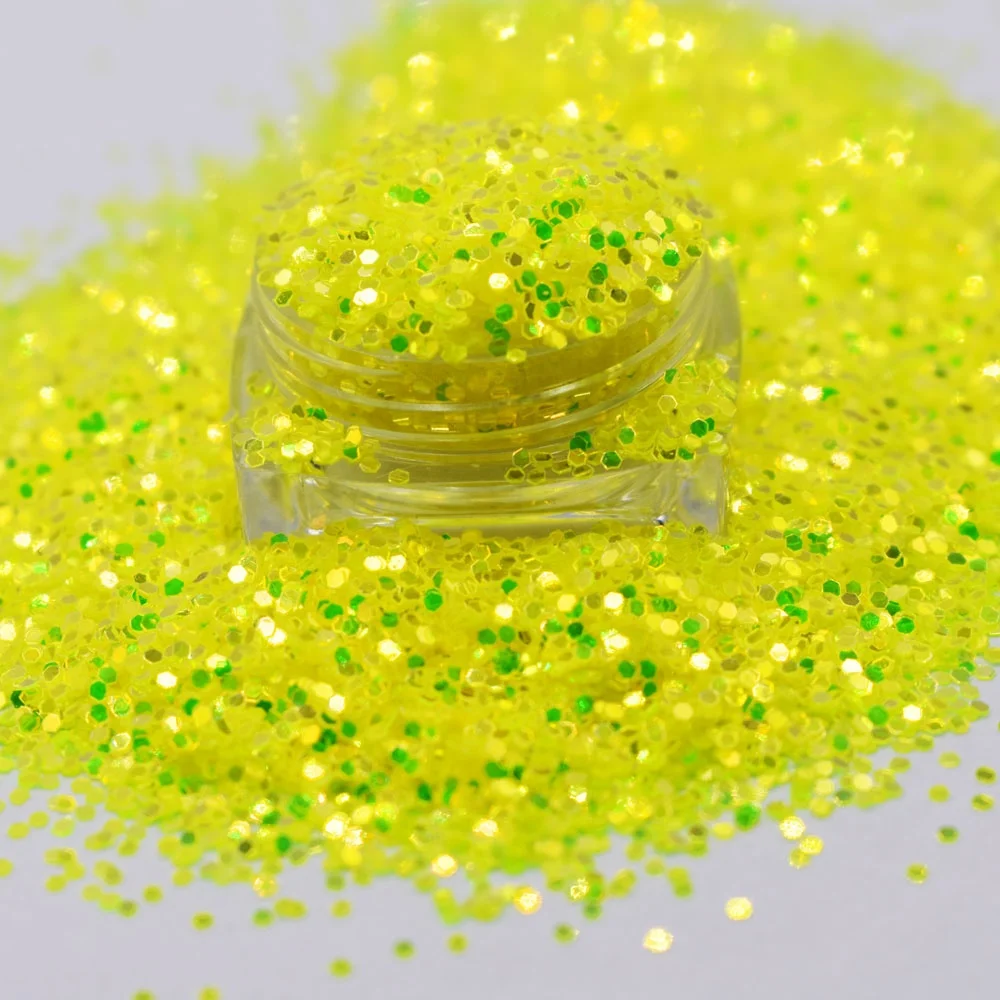 Factory price special color glitter powder party decoration usage PET glitter