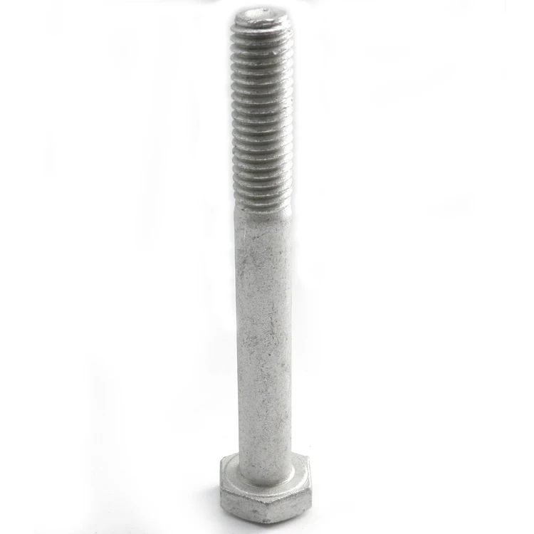 8.8 Grade HDG M8 - M36 Hot Dip Galvanized DIN 933 Hex Bolts