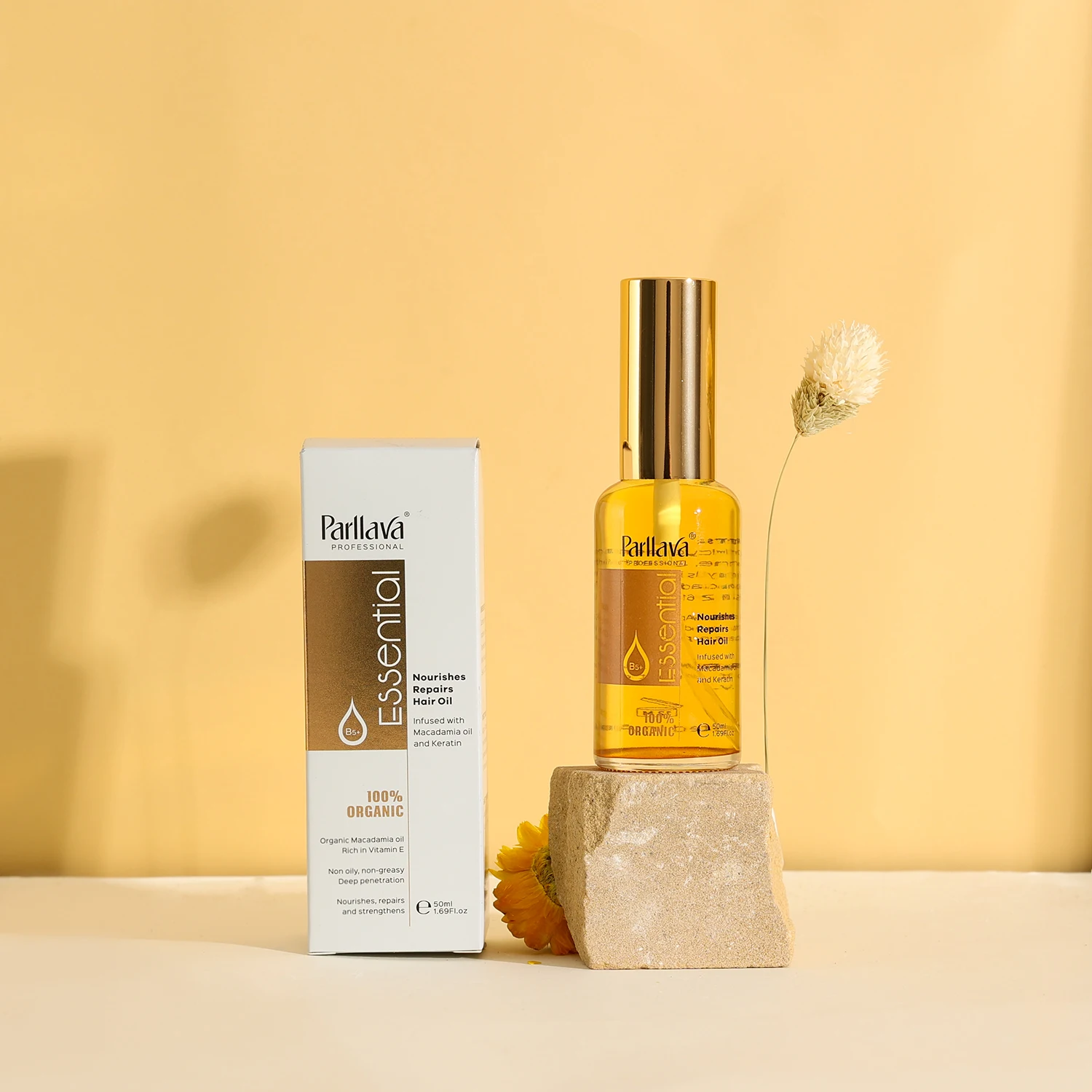 Custom Wholesale Macadamia Oil Keratin Hair Oil Natural Essential Oils For Hair Growth