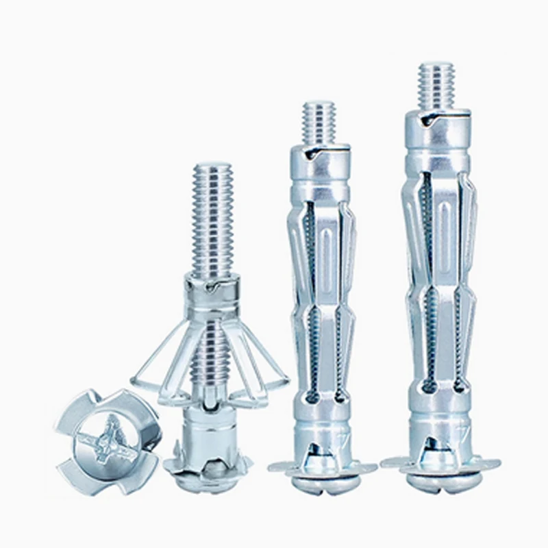 Nickel Zinc Plated Chromate Coated Carbon Steel Class 4.8 8.8 10.9 12.9 Sleeve Wall Anchor