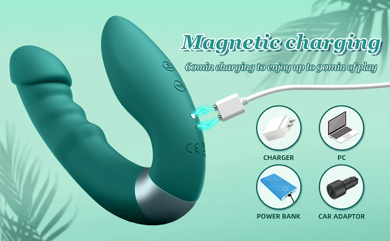 Female Thrusting Big Dildo Vibrator with Clitoral Sucking and G-Spot Stimulator Vibrating Butt Plug Massager