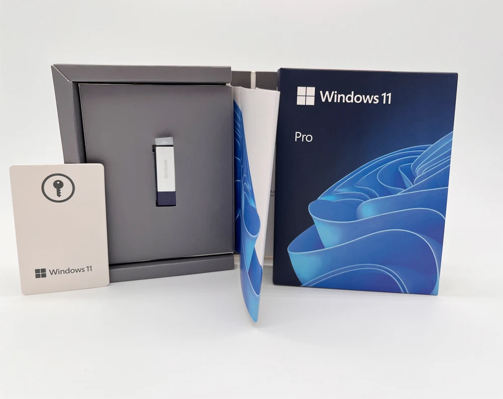 DHL доставка оригинальный Win 11 Pro розничная продажа USB 3 0 флэш-накопитель Код продукта Microsoft цифровая