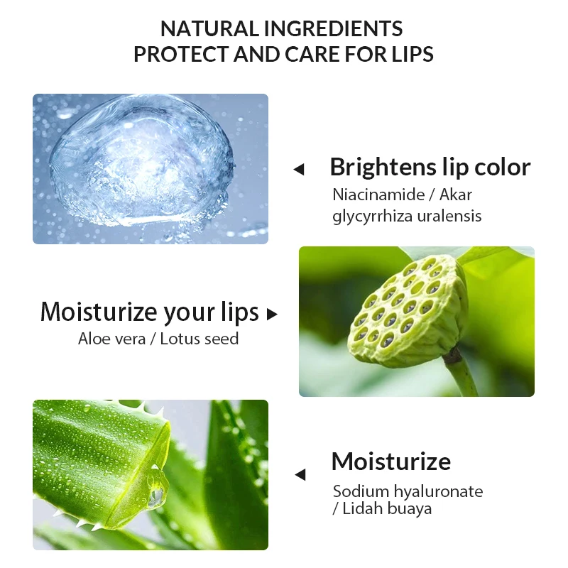 New Stock Arrival Lip Maskes Wholesale Sleeping Lip Mask Nicotinamide Collagen Lip Mask Patch