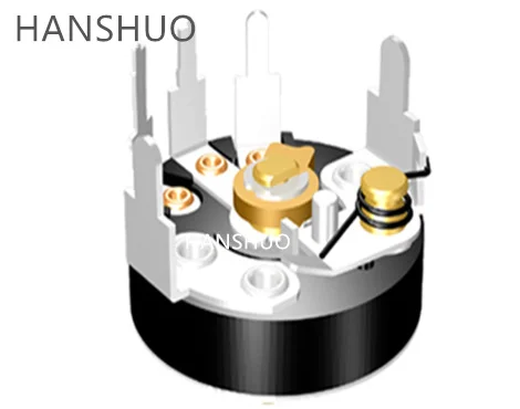 HW-16SP монтируемый на печатную плату под шпильки поворотный потенциометр с выключателем
