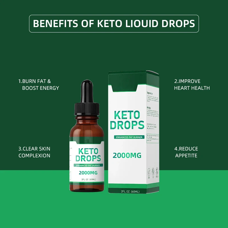 Top-Selling Pure Fat Burning Appetite Control Weight Loss And Slimming Keto Drops