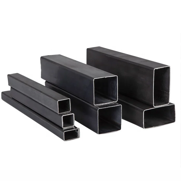 API CE JIS Certified Mild Steel Square Tube 6m & 12m Length ERW Rectangular Profile pipe