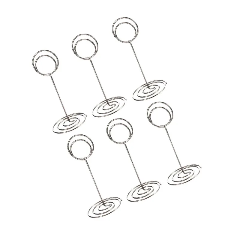 Table Number Holder Wedding Table Name Card Holder Clips Picture Memo Note Photo Stand