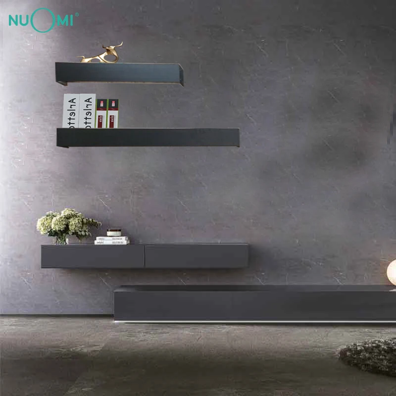 NUOMI Home Custom Storage Cabinets Wall Shelves Bookcases With Ambient Light  Function Bookshelf