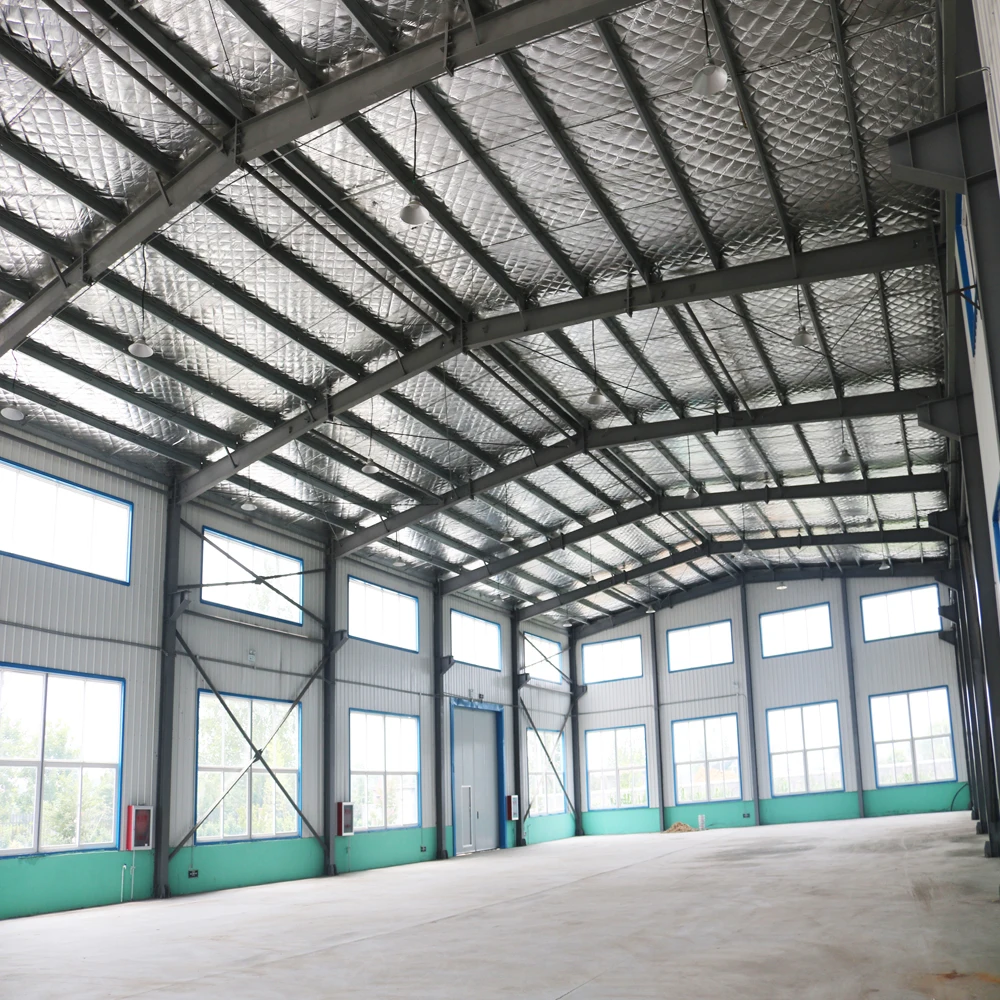 Customizable Prefabricated Steel Structure Warehouse Building with Clear Span Design for Maximum Space Utilization