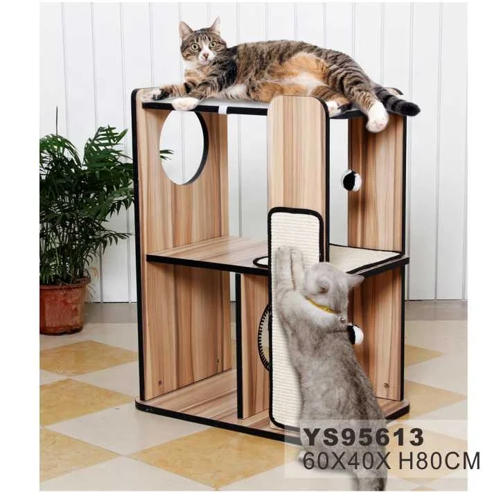 
Cat Tree House Luxury Cat Tree House Cat Condo 