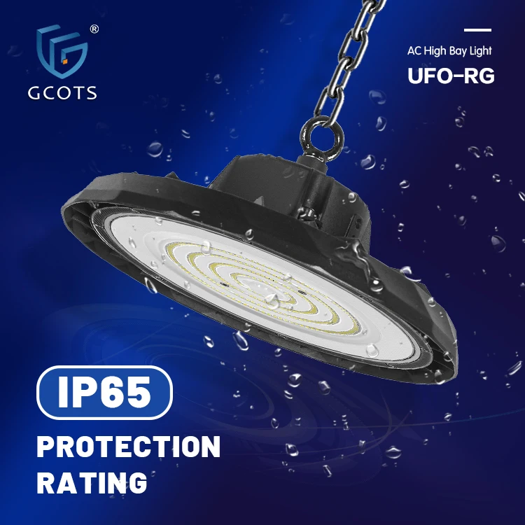 GCOTS Commercial Industrial Lighting Aluminum warehouse UFO 100w 150W 200W led high bay light