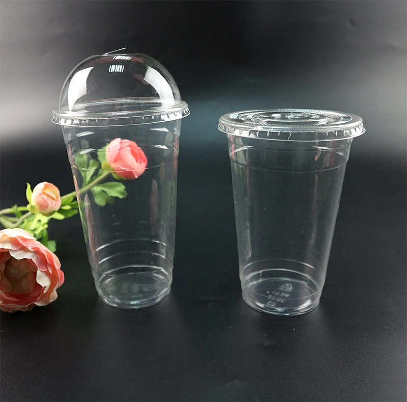 100% Biodegradable PLA clear cups